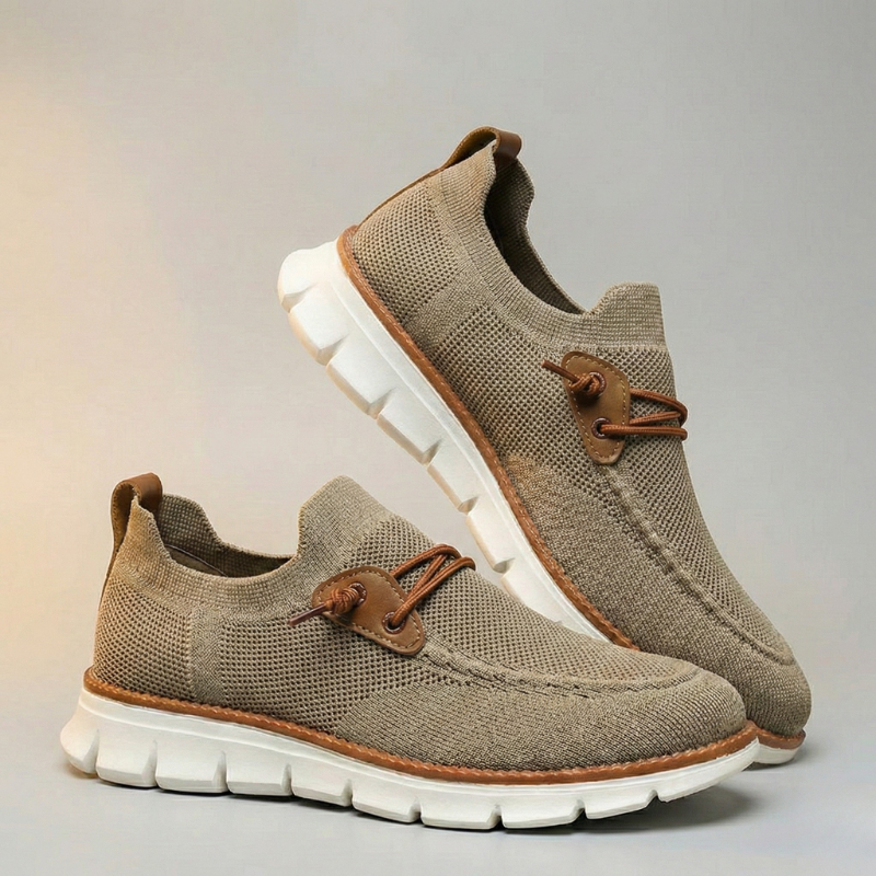 Ventura, zapatillas de punto transpirable para hombre · foto 4