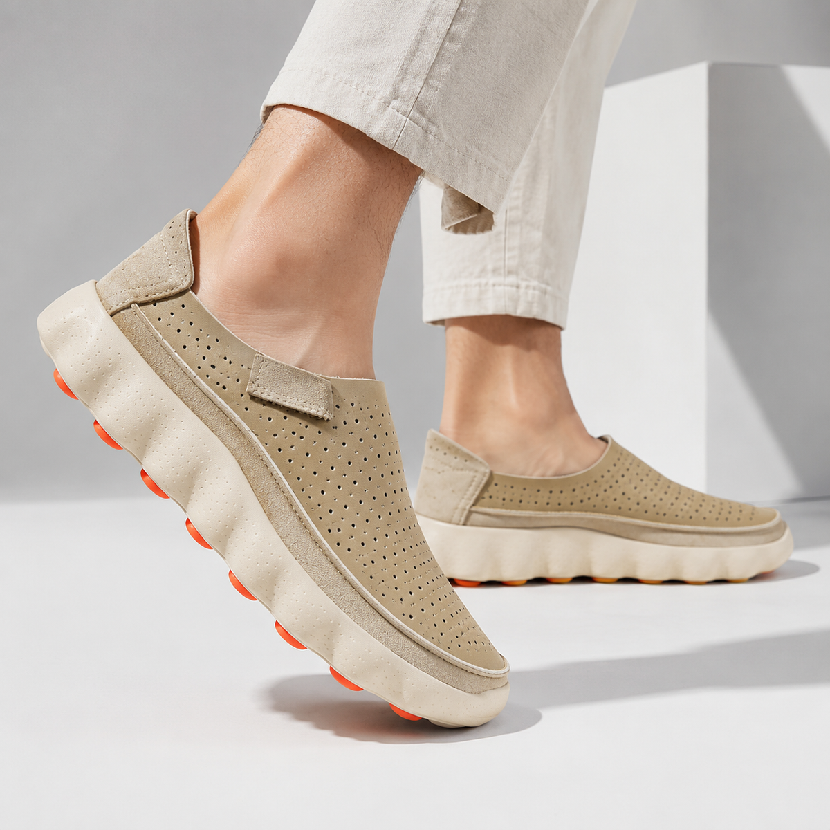 Fennaro, zapatos calados sin cordones para hombre · foto 14