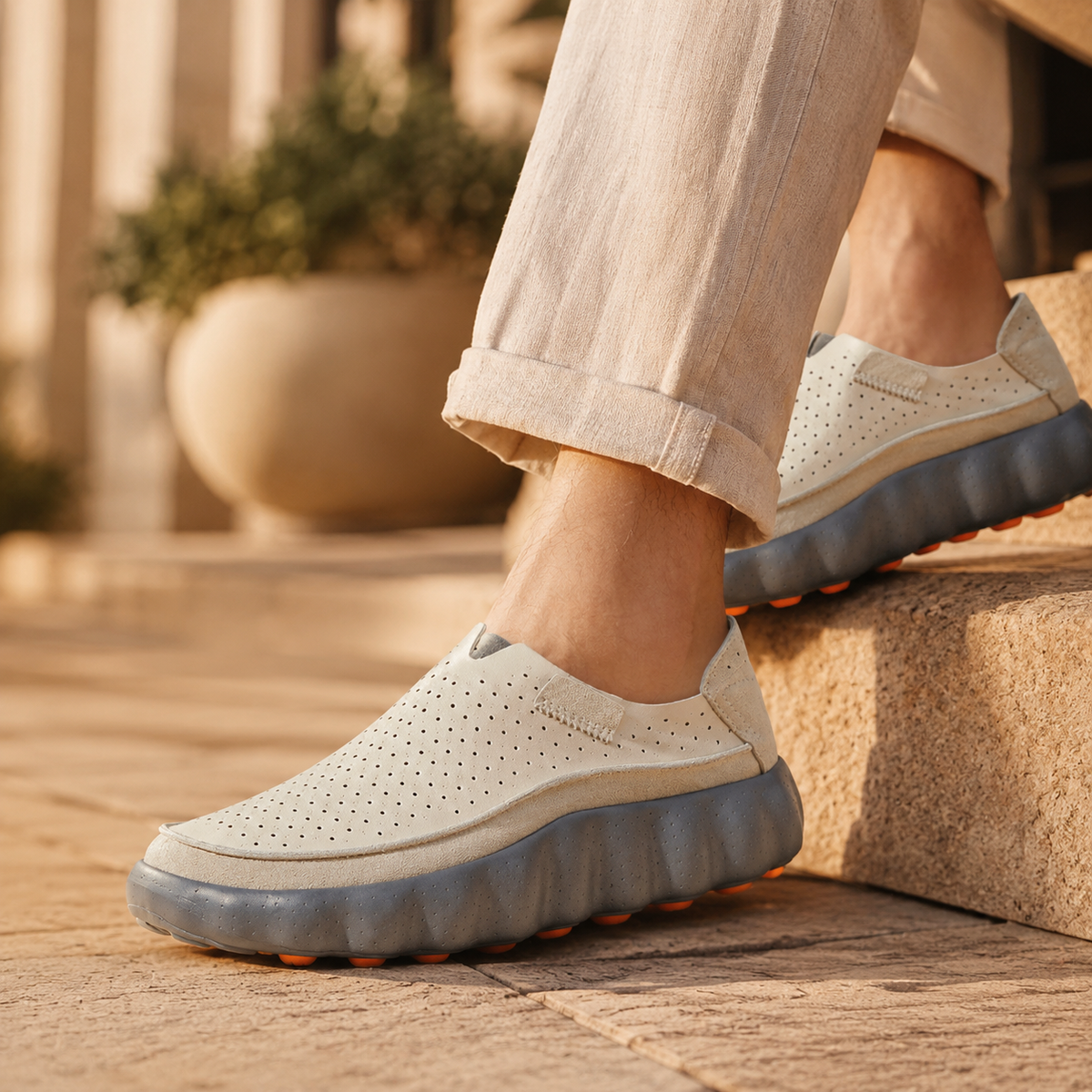Fennaro, zapatos calados sin cordones para hombre · foto 16