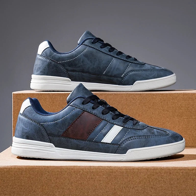 Massimo, zapatillas urbanas para hombre en azul