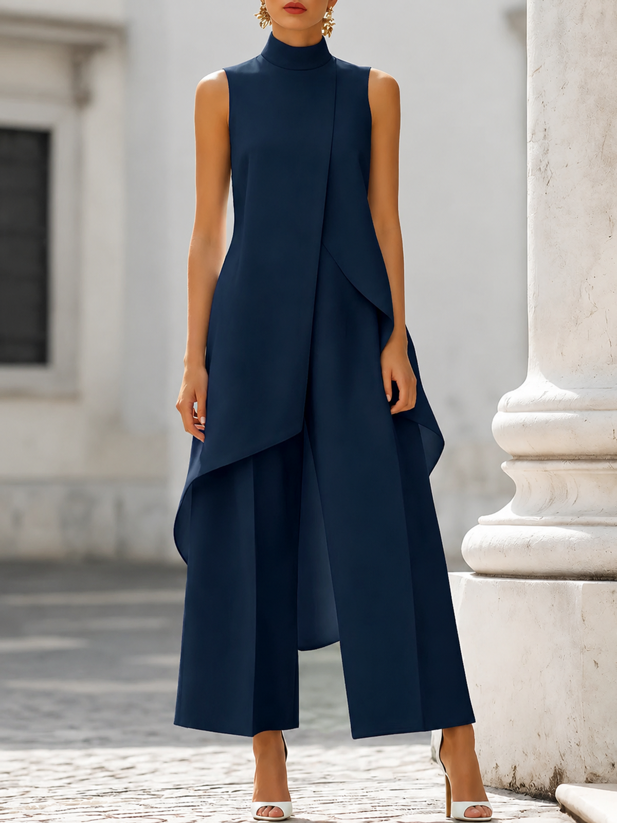 Conjunto Céline en azul marino
